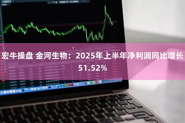 宏牛操盘 金河生物：2025年上半年净利润同比增长51.52%