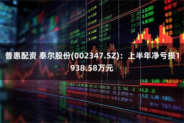 普惠配资 泰尔股份(002347.SZ)：上半年净亏损1938.58万元